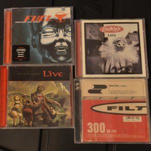 awesome Y2K music audio CD lot set Filter Live Candlebox Something like human